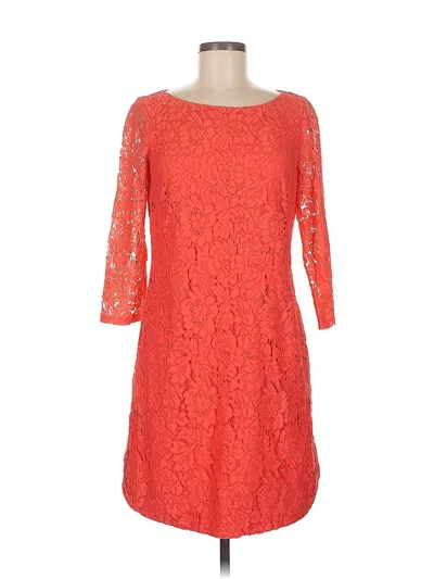 Pre-owned Vince Camuto Cocktail Dress In Orange