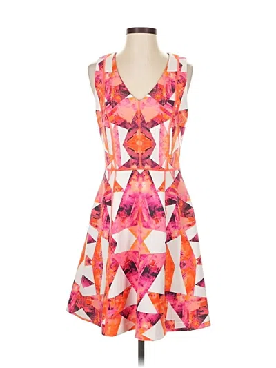 Pre-owned Vince Camuto Cocktail Dress In Orange