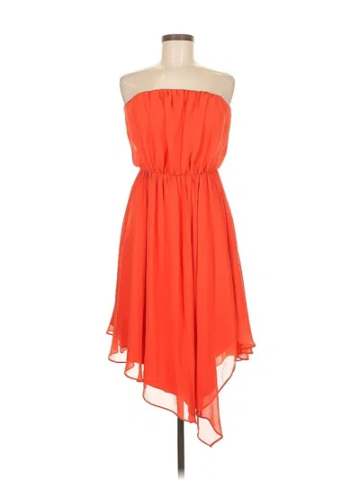 Pre-owned Vince Camuto Cocktail Dress In Orange