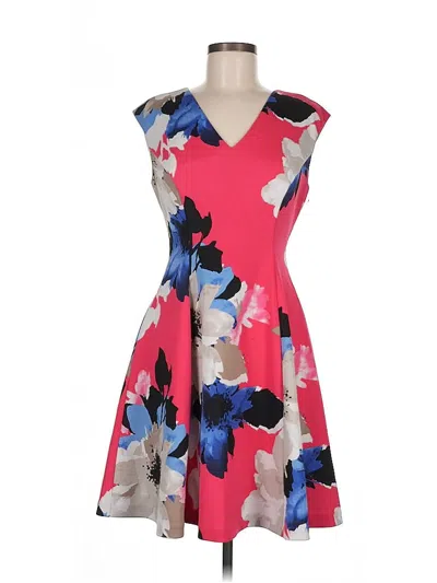 Pre-owned Vince Camuto Cocktail Dress In Pink