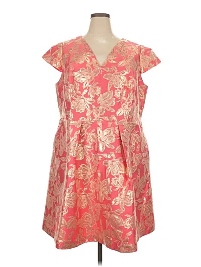 Pre-owned Vince Camuto Cocktail Dress In Pink