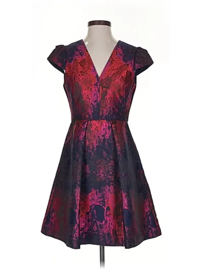 Pre-owned Vince Camuto Cocktail Dress In Purple