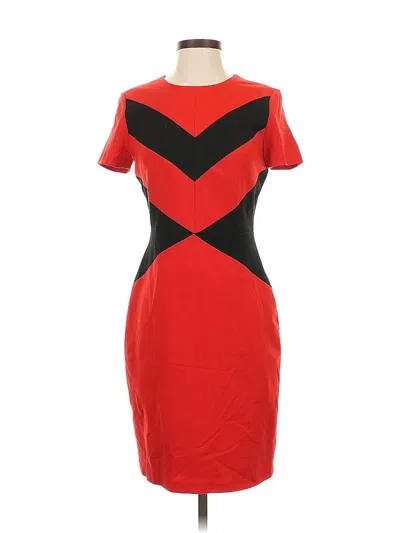 Pre-owned Vince Camuto Cocktail Dress In Red