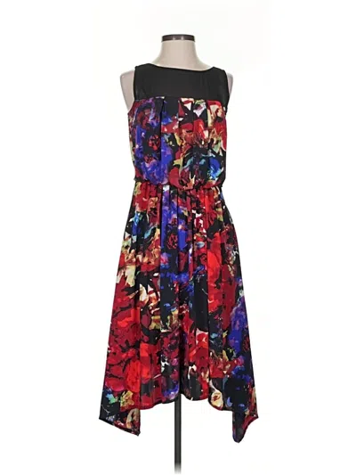 Pre-owned Vince Camuto Cocktail Dress In Red