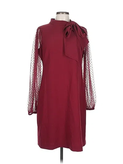 Pre-owned Vince Camuto Cocktail Dress In Red