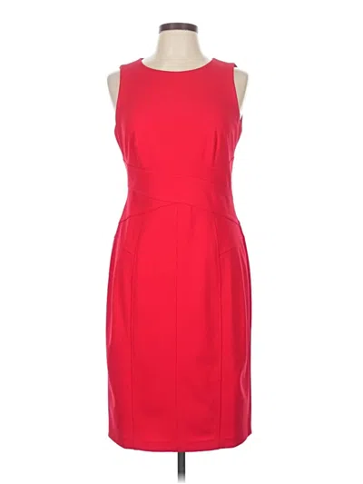 Pre-owned Vince Camuto Cocktail Dress In Red