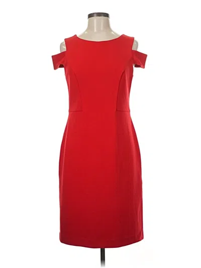 Pre-owned Vince Camuto Cocktail Dress In Red