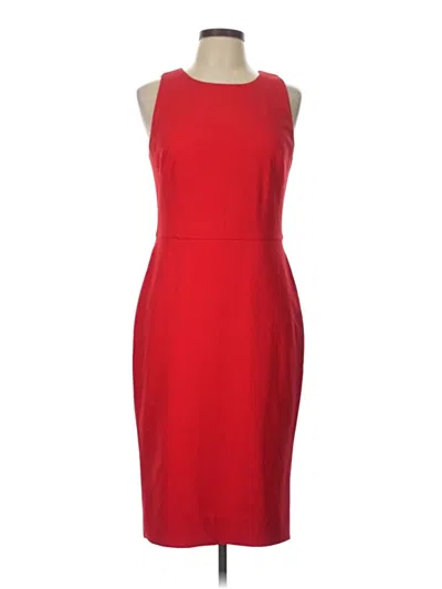 Pre-owned Vince Camuto Cocktail Dress In Red