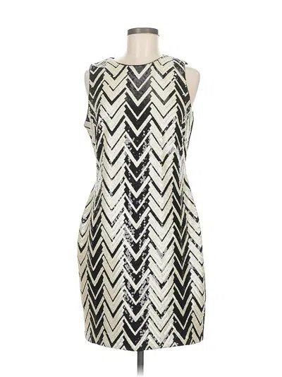 Pre-owned Vince Camuto Cocktail Dress In Silver