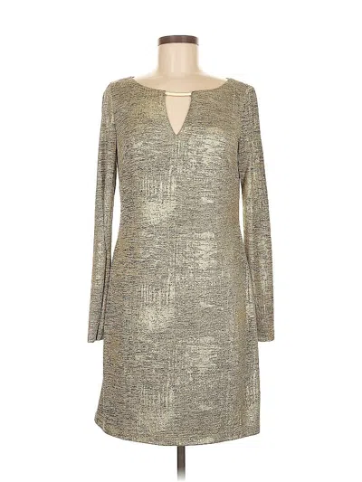 Pre-owned Vince Camuto Cocktail Dress In Silver