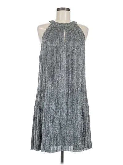 Pre-owned Vince Camuto Cocktail Dress In Silver