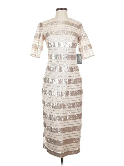 Vince Camuto Cocktail Dress In Silver