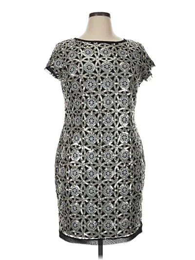 Pre-owned Vince Camuto Cocktail Dress In Silver