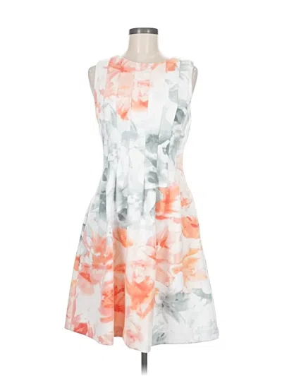 Pre-owned Vince Camuto Cocktail Dress In White