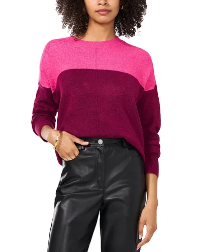 Vince Camuto Color Blocked Sweater In Paradox/frenzy