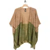 Vince Camuto Colorblock Lurex Topper In Olive