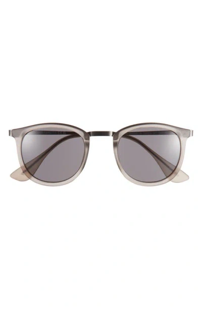 Vince Camuto Combo 48.5mm Round Sunglasses In Grey