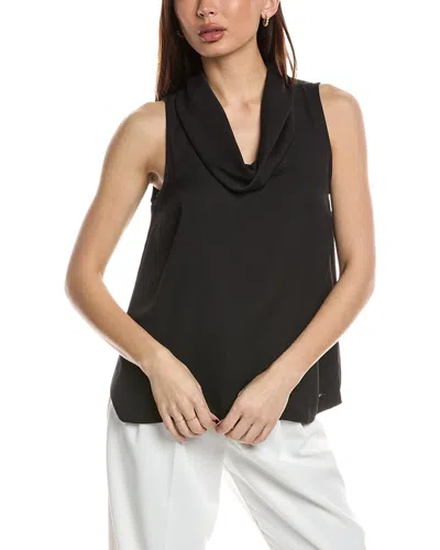 Vince Camuto Cowl Neck Blouse In Black