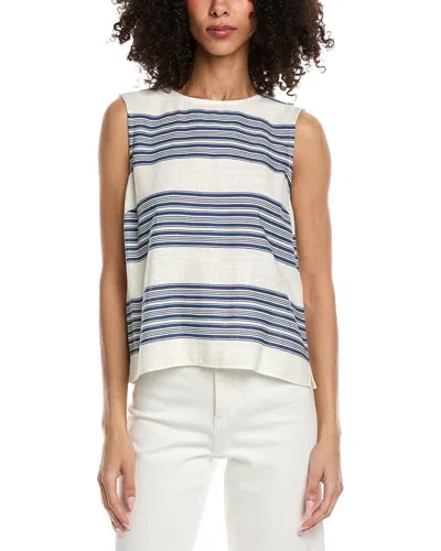Vince Camuto Cowl Neck Blouse In White