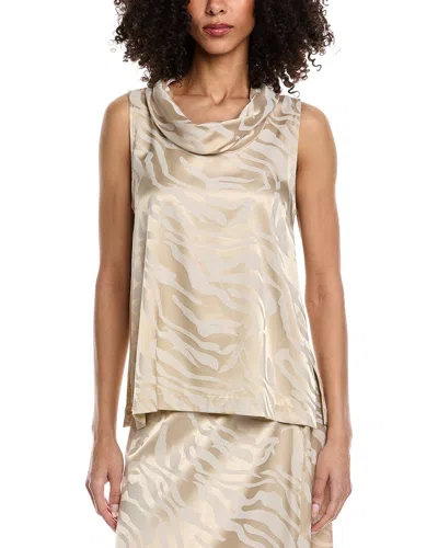 Vince Camuto Cowl Neck Blouse In Multi