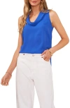 VINCE CAMUTO COWL NECK SLEEVELESS BLOUSE