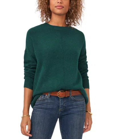 Vince Camuto Cozy Long Sleeve Extend Shoulder Sweater In Wise