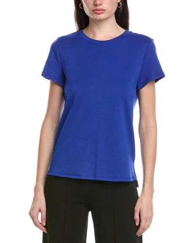 Vince Camuto Crew Neck T-shirt In Blue