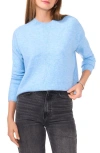 Vince Camuto Crewneck Sweater In Blue Heather