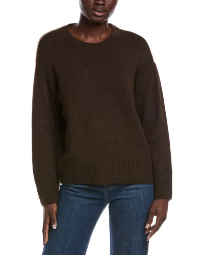 Vince Camuto Crewneck Sweater In Brown