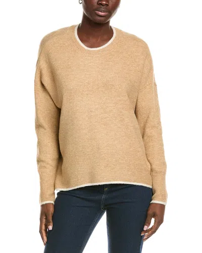 Vince Camuto Crewneck Sweater In Neutral