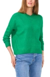 Vince Camuto Crewneck Sweater In Electric Green
