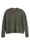 VINCE CAMUTO VINCE CAMUTO CROPPED CREWNECK SWEATER