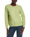 Vince Camuto Crewneck Sweater In Green