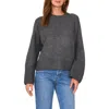 Vince Camuto Crewneck Sweater In Medium Heather Grey