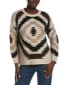 Vince Camuto Crewneck Sweater In Multi