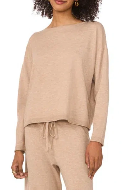 Vince Camuto Crewneck Sweater In Nude