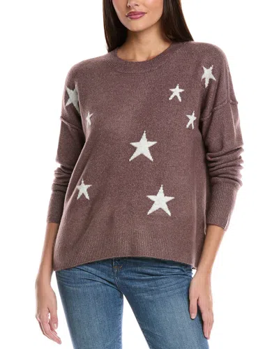 Vince Camuto Crewneck Sweater In Purple