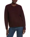 Vince Camuto Crewneck Sweater In Red