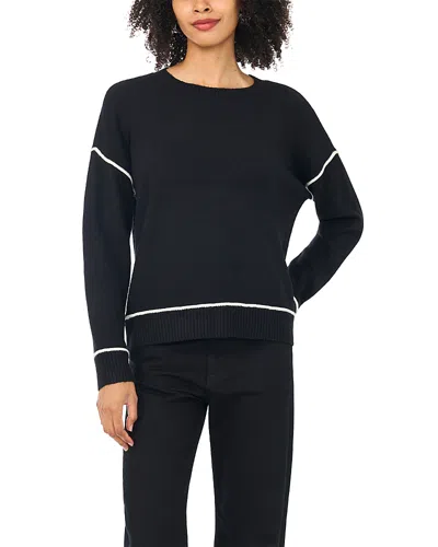 Vince Camuto Crewneck Sweater In Black