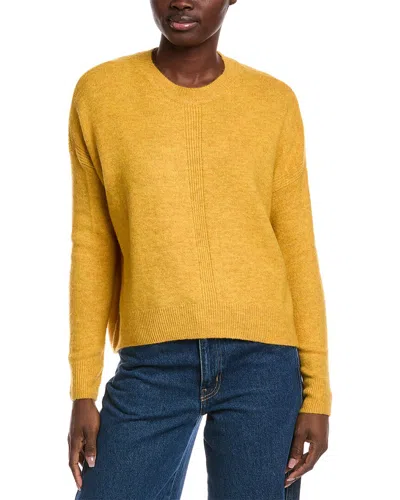 Vince Camuto Crewneck Sweater In Yellow
