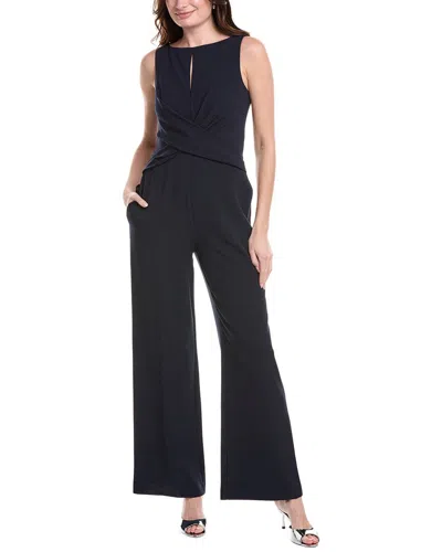 Vince Camuto Crisscross Crepe Jumpsuit