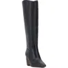 Vince Camuto Cristen Knee High Boot In Black Leather