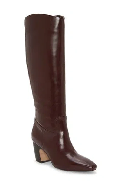 Vince Camuto Cristen Knee High Boot In Brown