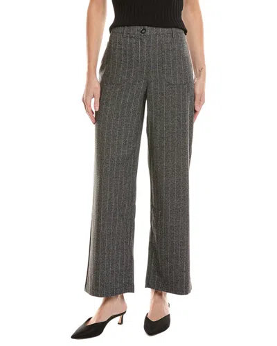 Vince Camuto Cropped Front Pocket Pant In Gray