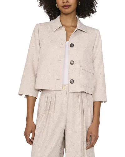 Vince Camuto Cropped Jacket In Multi