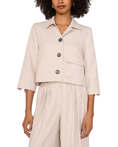 VINCE CAMUTO CROPPED ONE POCKET JACKET