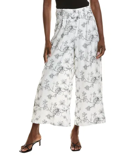 Vince Camuto Cropped Wide Leg Pant In Animal Print