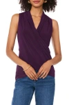 Vince Camuto Crossover Front Top In Purple