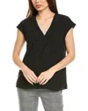 Vince Camuto Crystal Neckline Blouse