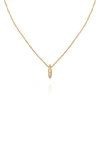 VINCE CAMUTO VINCE CAMUTO CRYSTAL PENDANT CHAIN NECKLACE